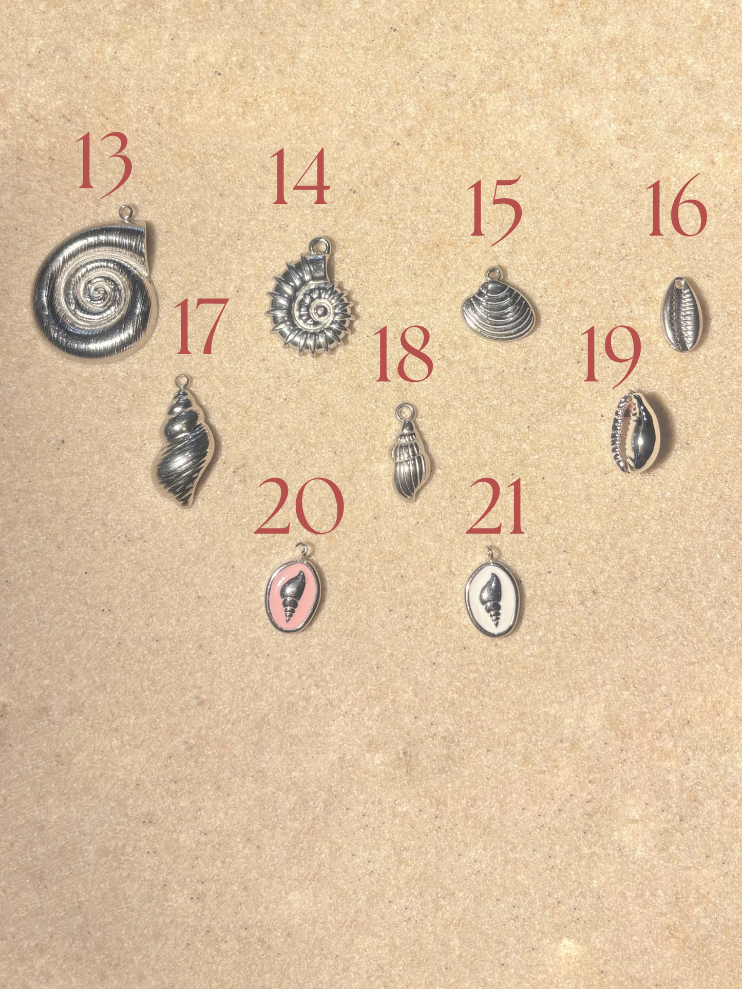 Charms coquillage đ