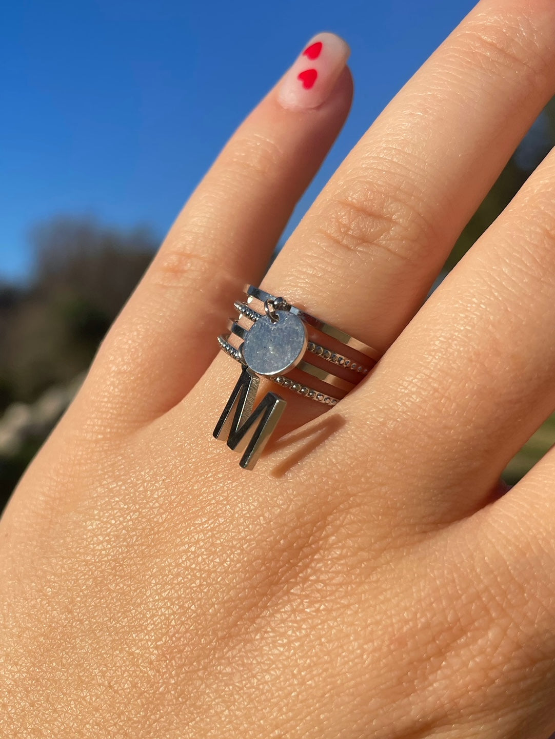 Bague audacieuse