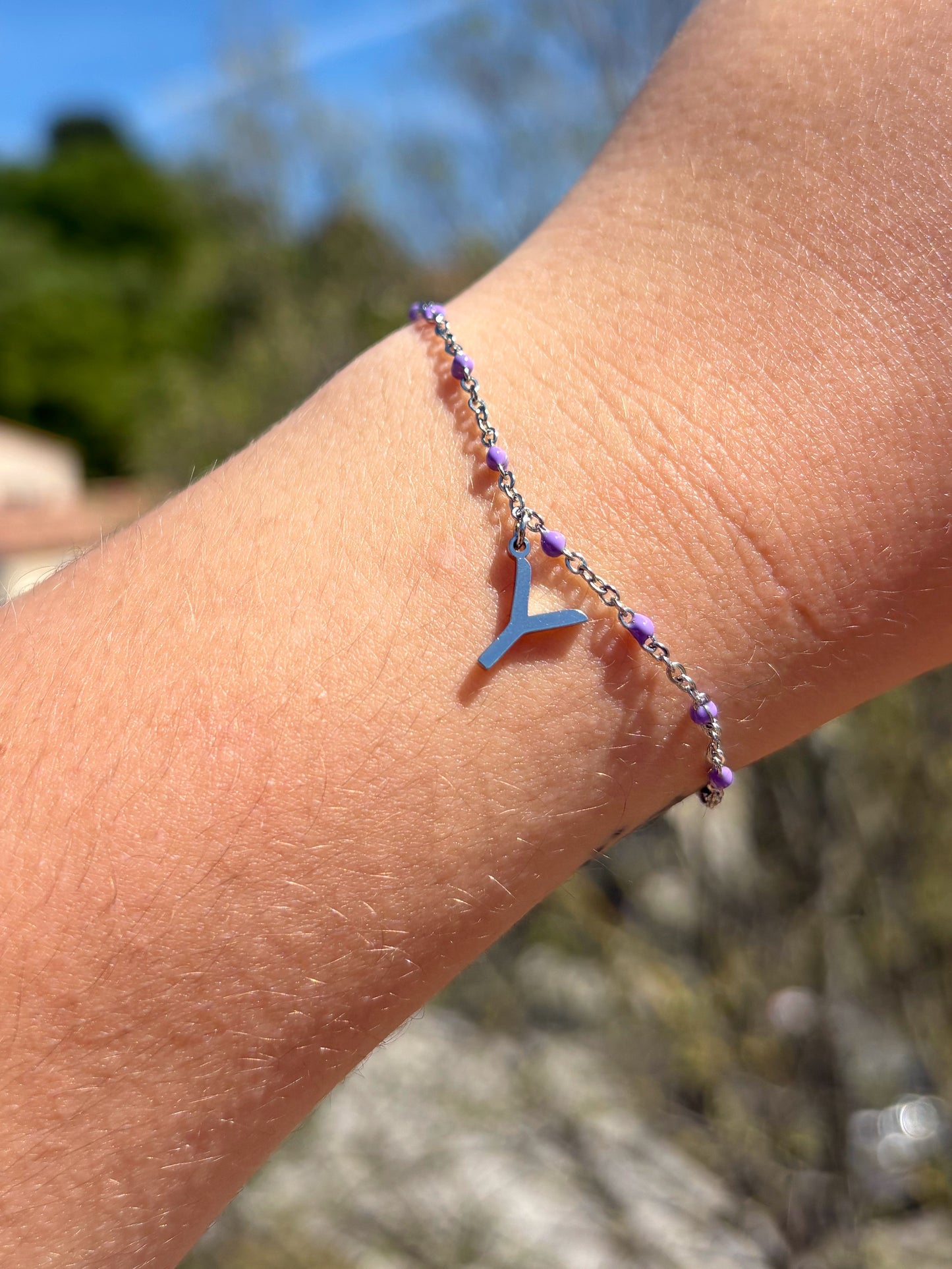 Bracelet spontané ( violet )