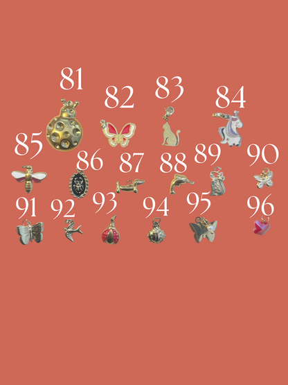 Charms animaux/insectes 🦋