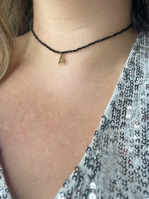 Collier dévoué noir